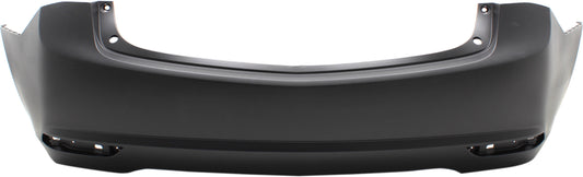 Rear Primed Bumper Cover, Without Parking Aid Sensor Holes