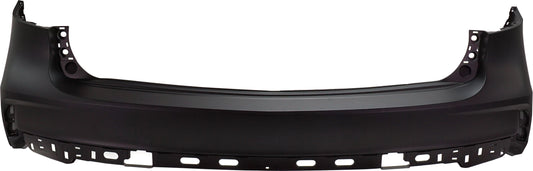 Rear, Upper Primed Bumper Cover, Without Parking Aid Sensor Holes, CAPA Certified
