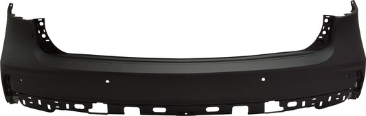 Rear, Upper Primed Bumper Cover, With Parking Aid Sensor Holes