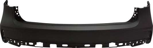 Rear, Upper Primed Bumper Cover, Without Parking Aid Sensor Holes