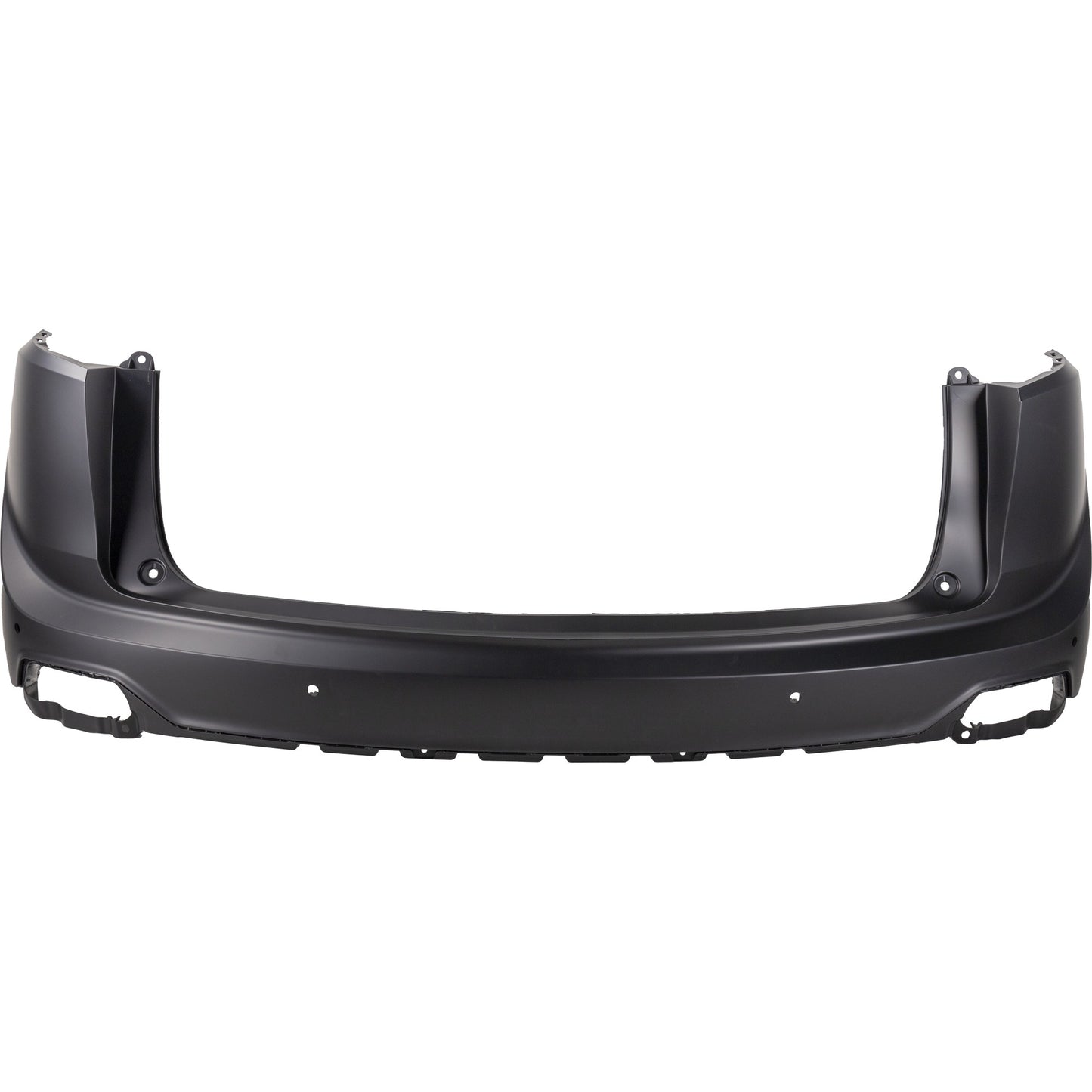 Rear, Upper Primed Bumper Cover, With Parking Aid Sensor Holes, CAPA CERTIFIED