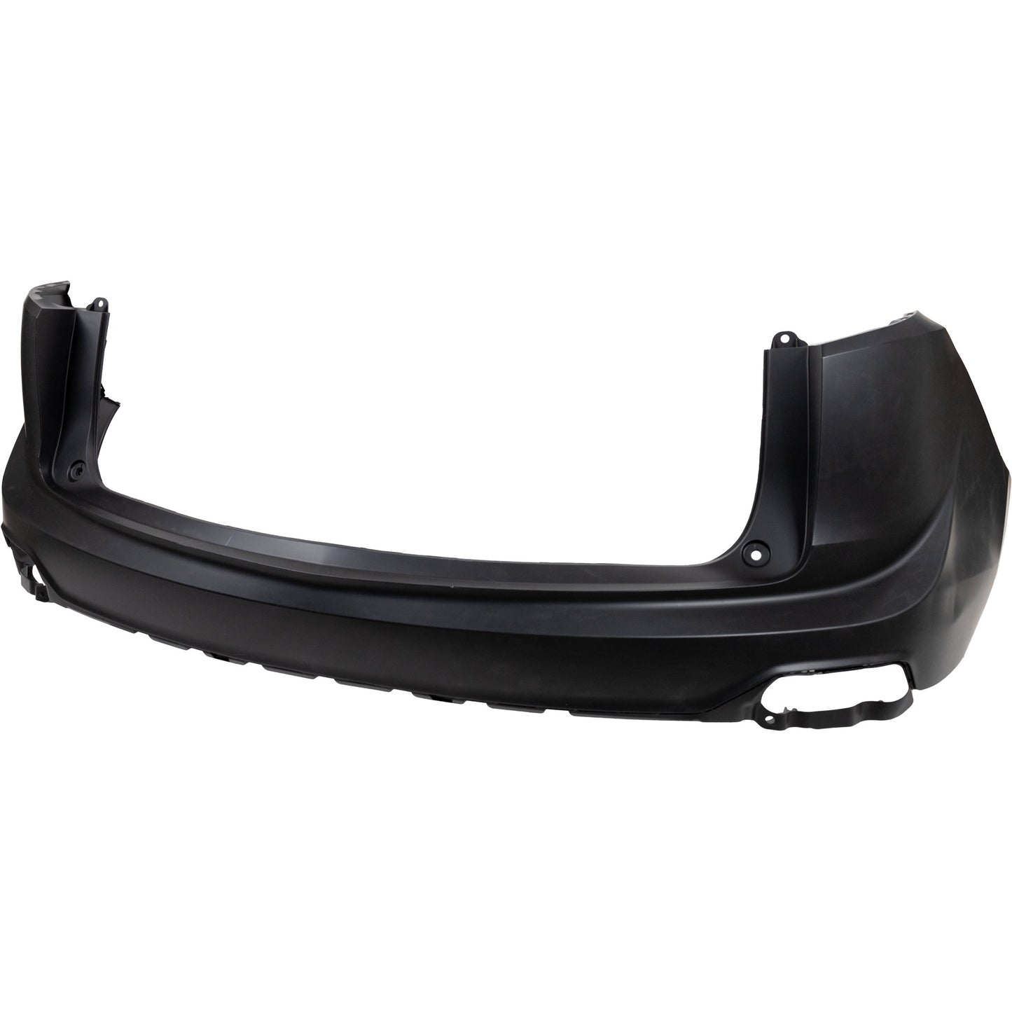 Rear, Upper Primed Bumper Cover, Without Parking Aid Sensor Holes, CAPA CERTIFIED