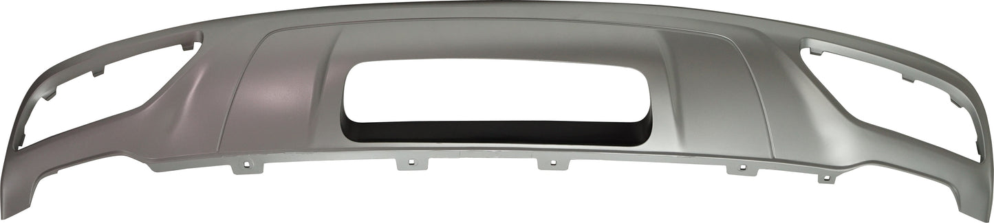 Rear, Lower Valance, Panel, Painted Silver, w/o S-Line Pckg.