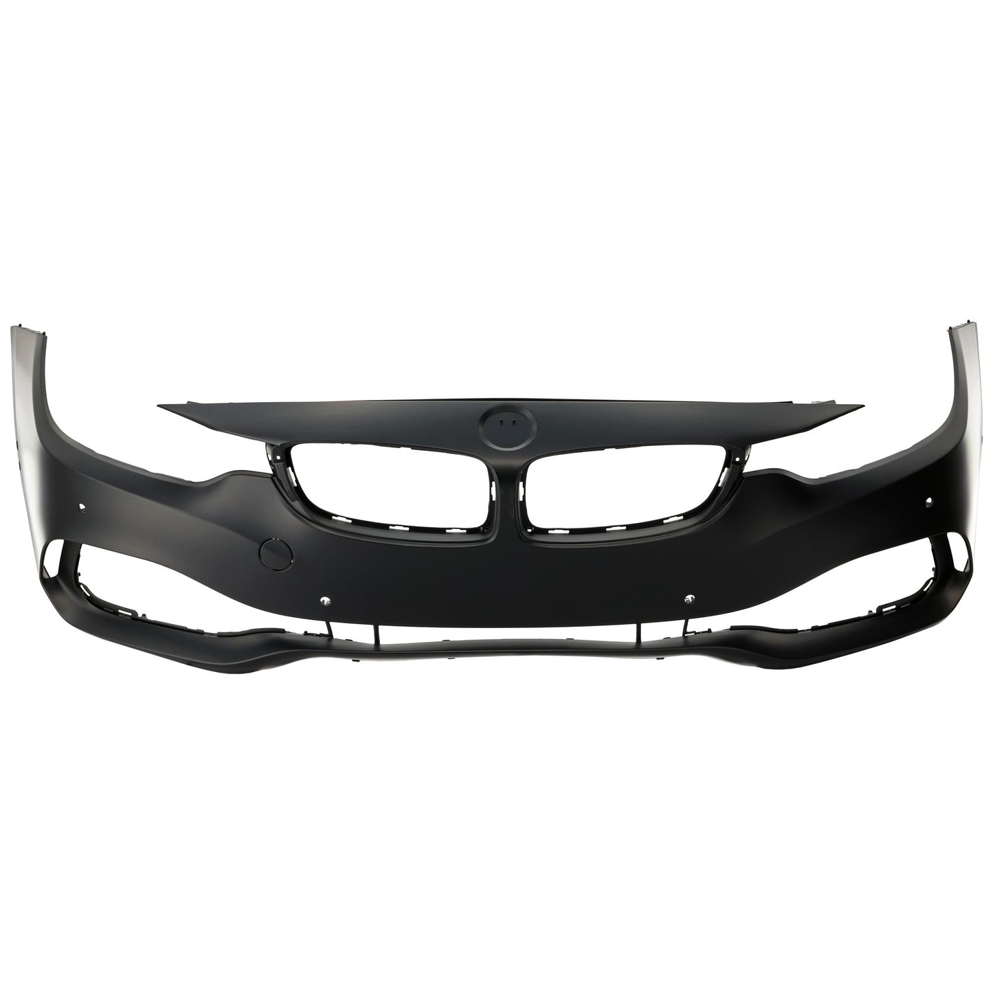 Front Primed Bumper Cover, For Models with Side View Camera, Park Assist System and Park Distance Control Sensor Holes and without M Sport Package and Headlight Washer Holes, CAPA Certified
