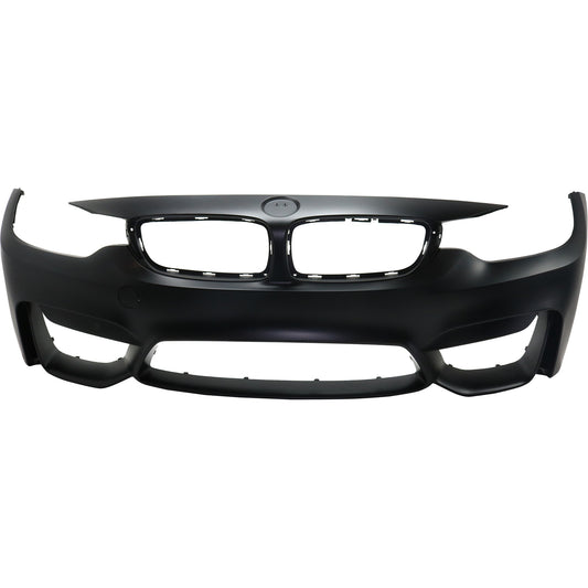 Front Primed Bumper Cover, Without Headlight Washer Holes, CAPA Certified