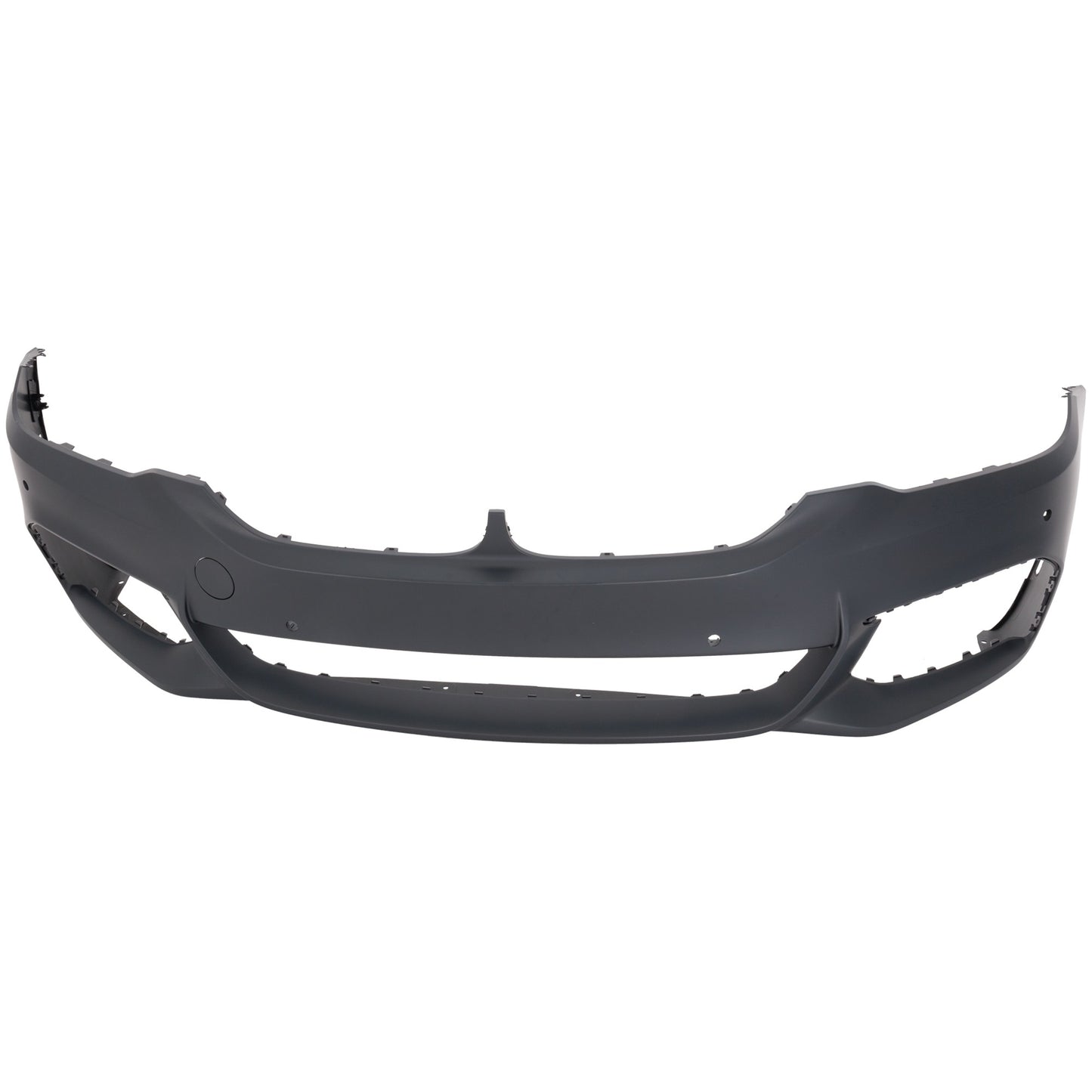 Front Primed Bumper Cover, For Models with M Package, Park Distance Control Sensor, and Park Assist System and without Headlight Washer, CAPA Certified