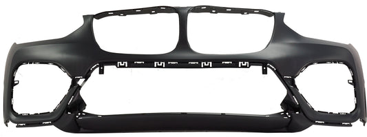 Front Primed Bumper Cover, Without Parking Assistant Plus