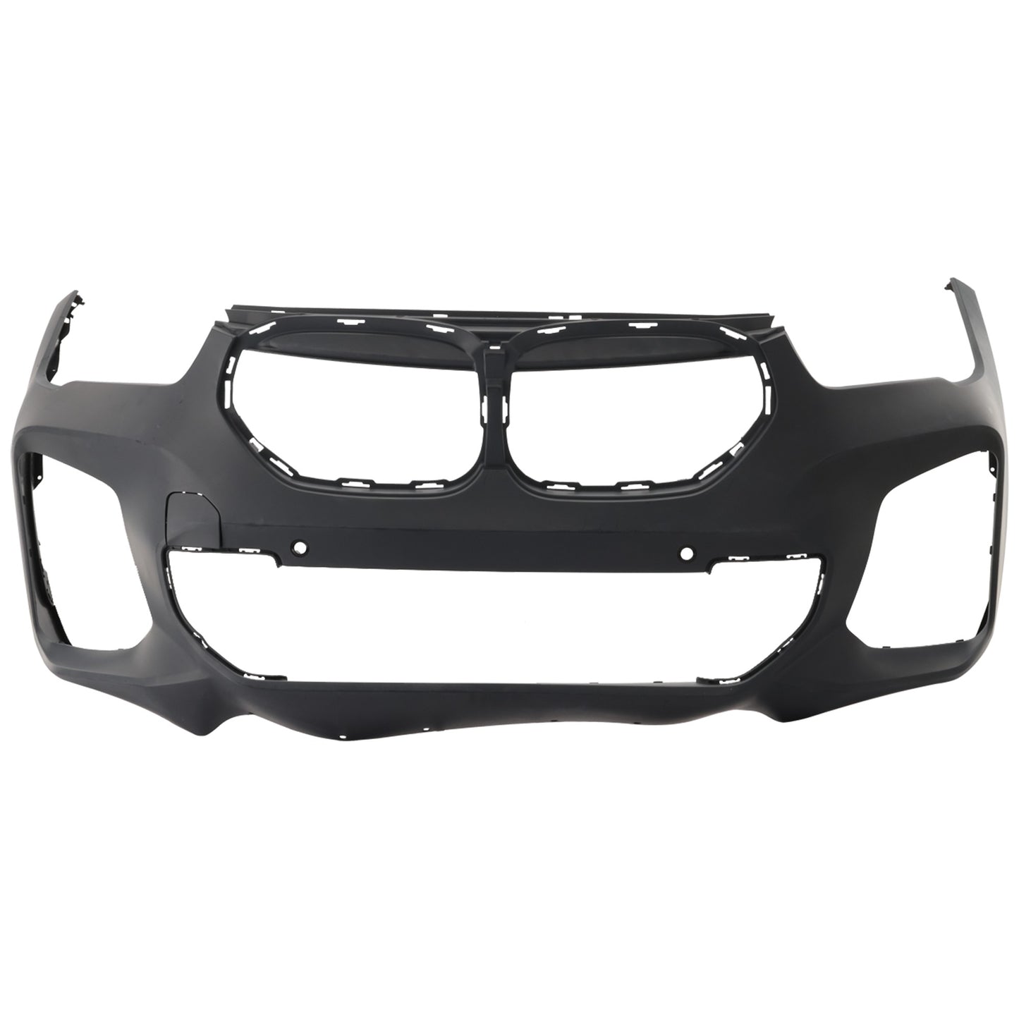 Front Primed Bumper Cover, For Models With M Package, Without Headlight Washer Holes and Park Assist System