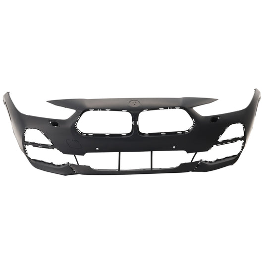 Front Primed Bumper Cover, For Models without M Sport X Package, Headlight Washer, and Park Distance Control Sensor