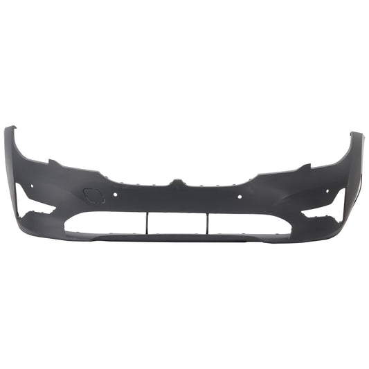 Front Primed Bumper Cover, For Models without M Sport Package, without Park Assist System, with Park Distance Control Sensor