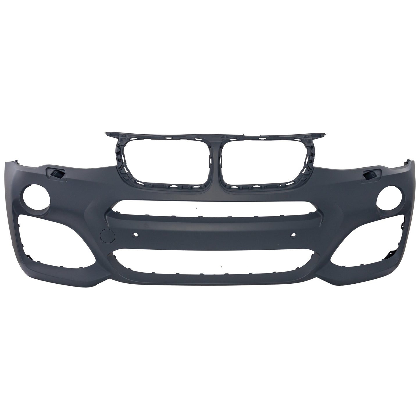 Передняя грунтованная накладка на бампер