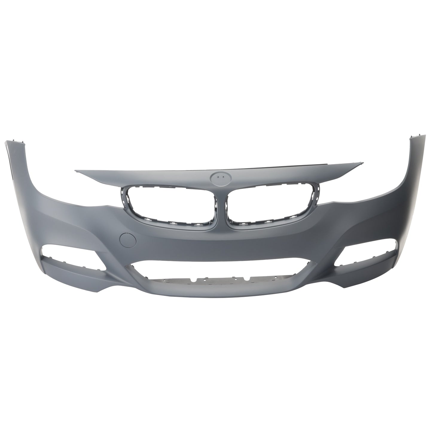 Front Primed Bumper Cover, For Models with M Sport Package and without Headlamp Washer, Park Distance Control Sensor, Park Assist, and Side View Camera
