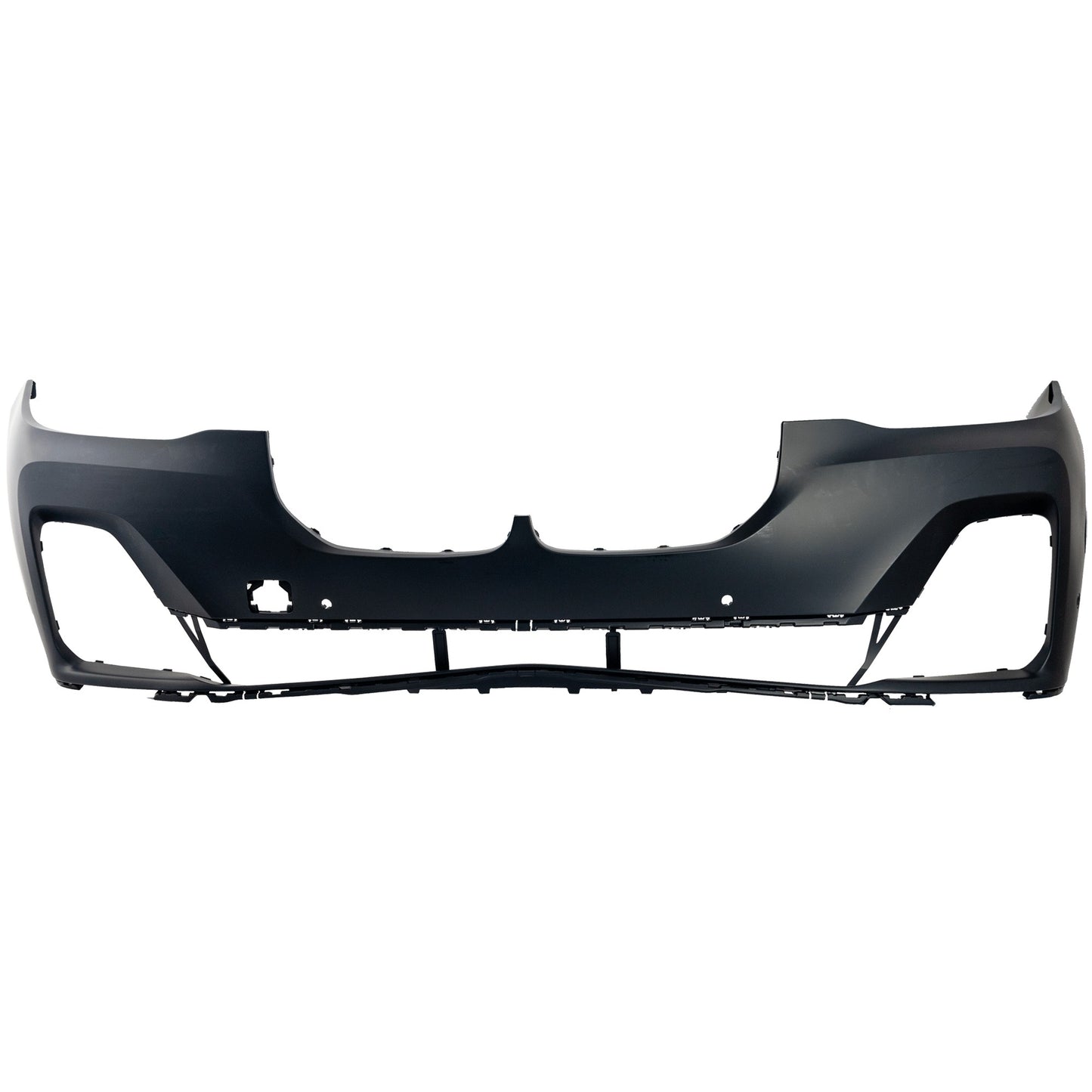 Front Primed Bumper Cover, For Models With Parking Assist Sensor Hole and M Sport Package, CAPA Certified