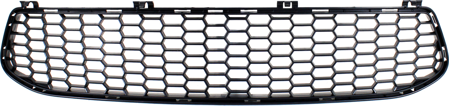 Передняя решетка центрального бампера, черная, базовая модель