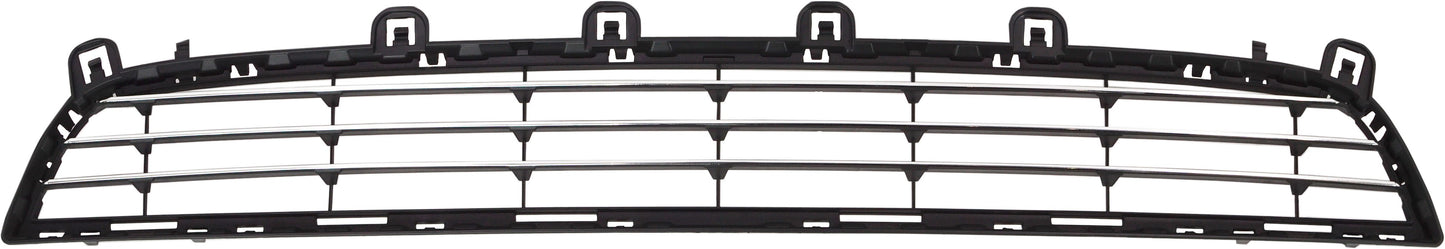Front, Center, Lower Bumper Grille, Textured Black