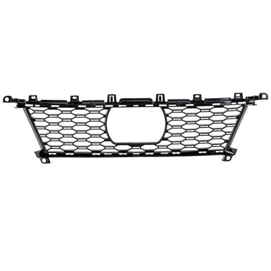 Решетка радиатора переднего центрального бампера, черная, сертифицирована CAPA