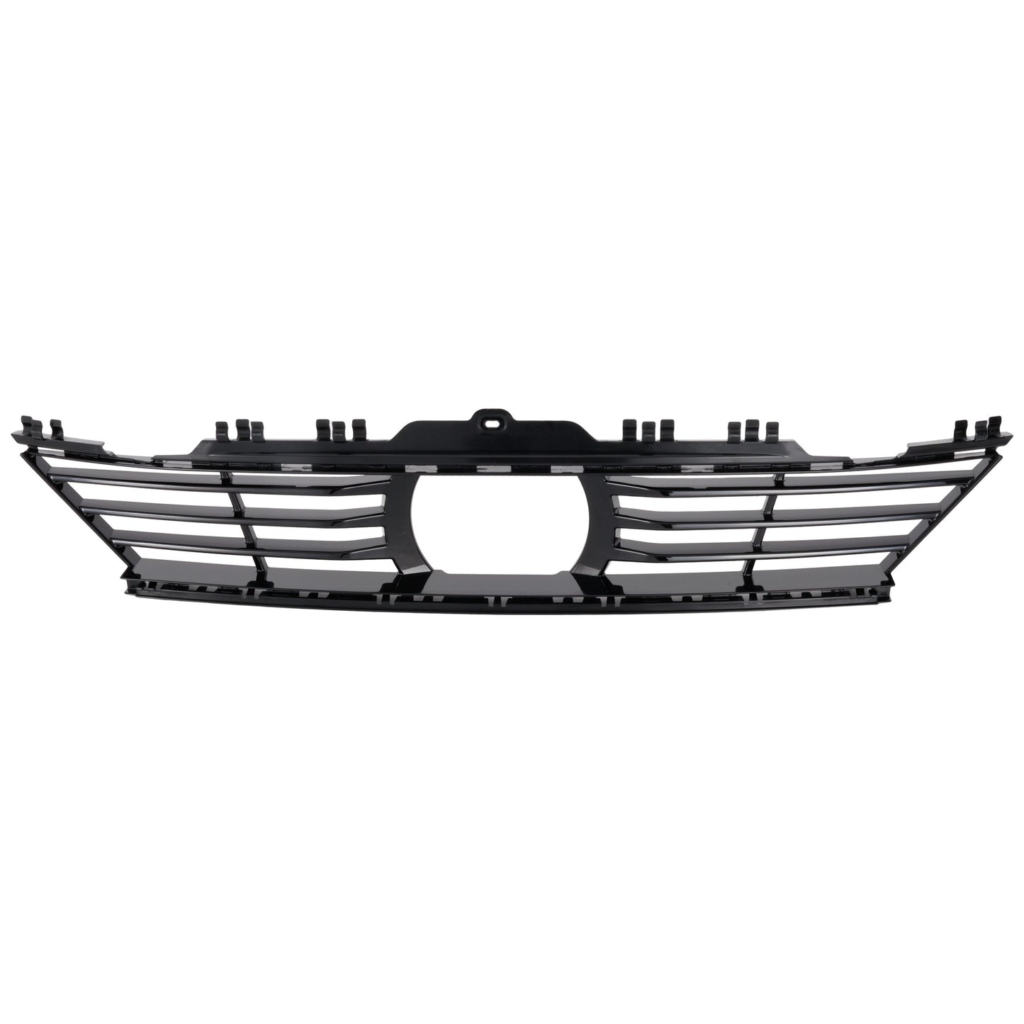 Center Bumper Grille, Gloss Black