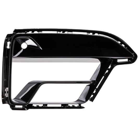 Front, Passenger Side Bumper Grille, Gloss Black