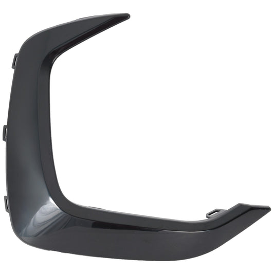 Grille Trim, Front, Driver Side, Smooth Black