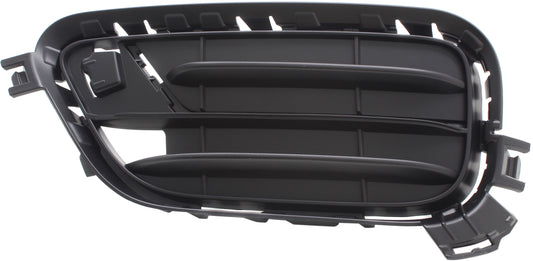 Front, Driver Side Bumper Grille, Black, For Models With X Line Package and Without M Package