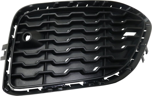 Front, Driver Side Bumper Grille, Textured Black