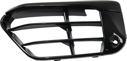 Front, Driver Side Bumper Grille, Black, 4 Cyl., 2.0L Engine