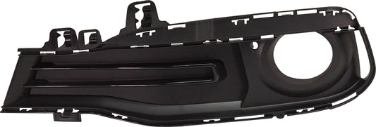 Front, Driver Side Bumper Grille, Textured Black, Base Model