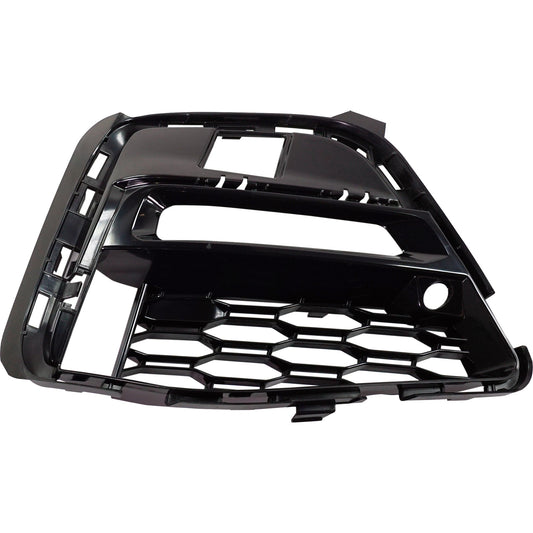 Front, Passenger Side Bumper Grille, Black, Base Model, 4 Cyl., 2.0L Engine, CAPA CERTIFIED