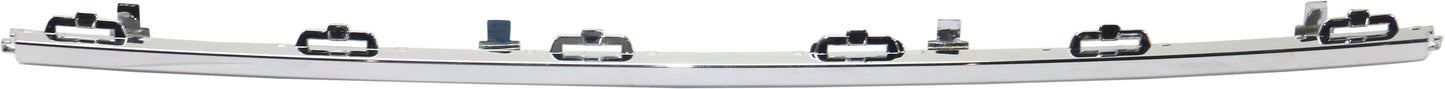 Front, Center Bumper Trim, Chrome, Center Bumper Molding