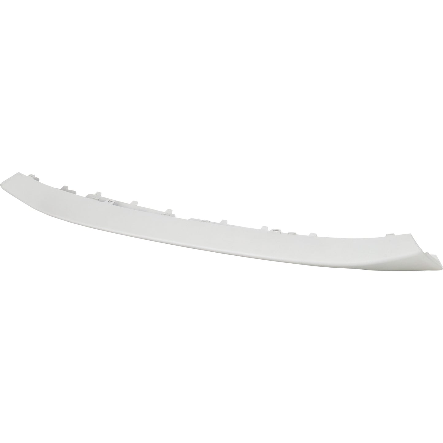 Front, Driver or Passenger Side, Lower Bumper Trim, Painted Silver