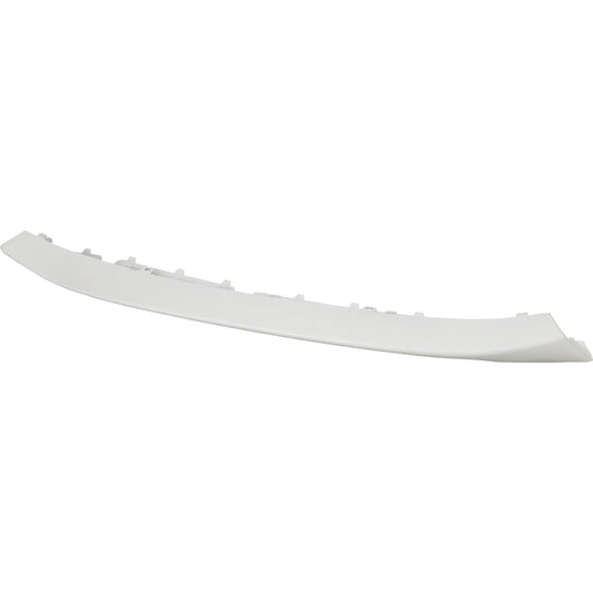 Front, Driver or Passenger Side, Lower Bumper Trim, Painted Silver