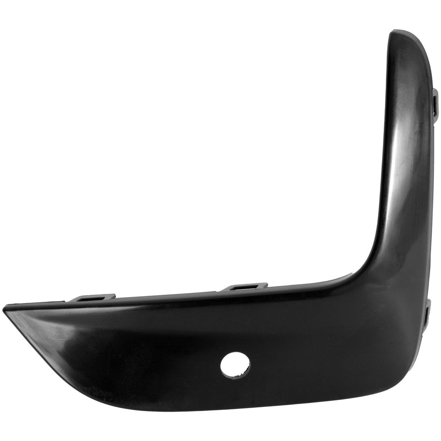 Passenger Side Grille Trim, Upper, Black