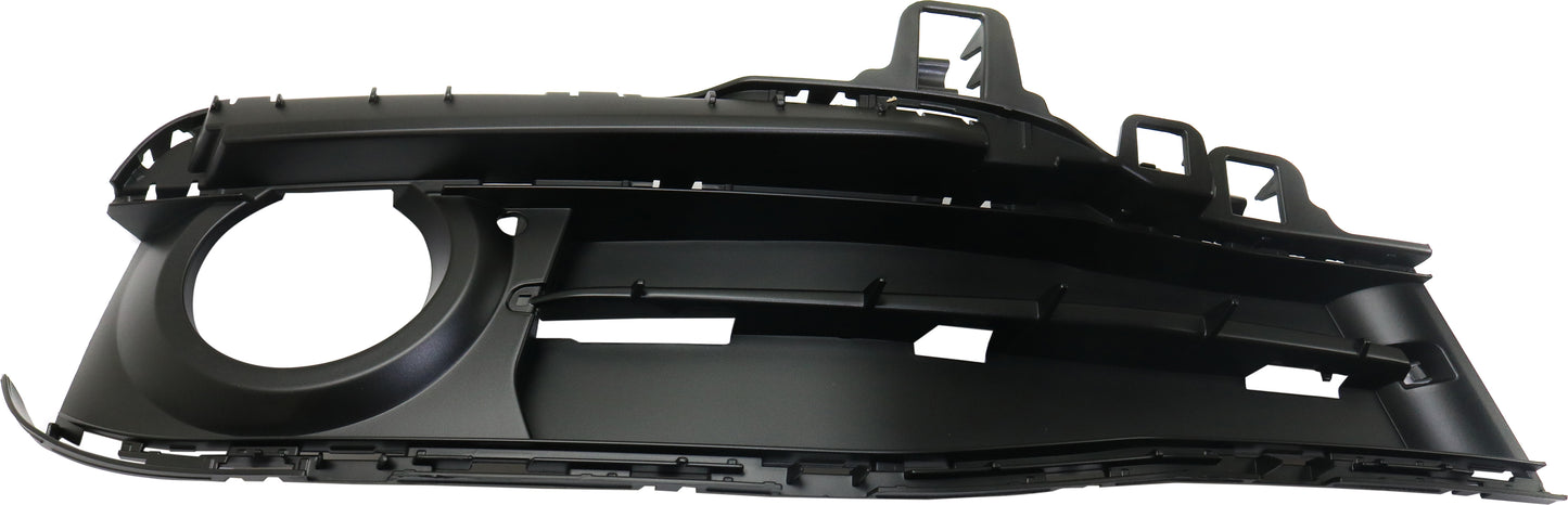 Front, Passenger Side Fog Light Trim, Textured Black, Base Model, Wagon, For Sport Line Models Without M Sport Package