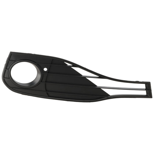 Front, Passenger Side Fog Light Trims, Partially Open Grid, Textured Black, For Models Without Sport Line (P7ACA), Modern Line (P7S1A), Luxury Line (P7S2A) and M Aero Package (S715A)