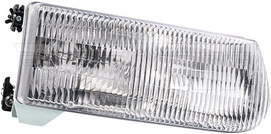 1590203 Passenger Side Halogen Headlight, With bulb(s), OE Replacement