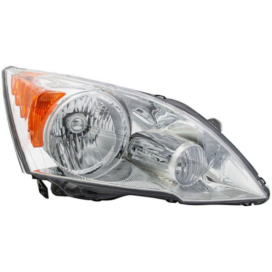1591922 Passenger Side Halogen Headlight, Without bulb(s), Clear Lens