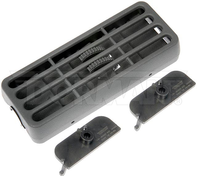 216-1000CD HD Solutions Series Air Vent - Gray, Plastic, Direct Fit