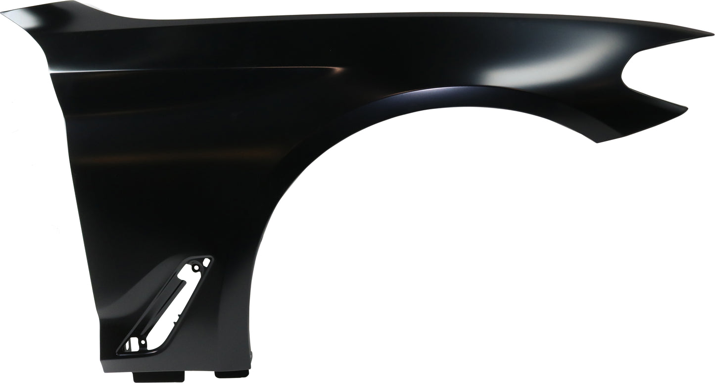 Front, Passenger Side Fender, Steel, Base Model
