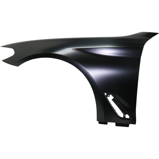 Front, Driver Side Fender, Base Model, Aluminum, CAPA Certified