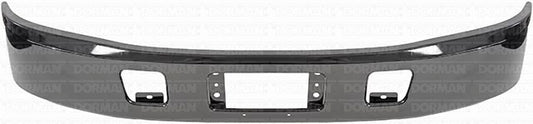 242-6082 Front Bumper, Black