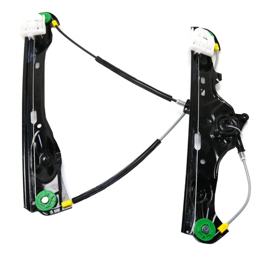 Front, Passenger Side Power Window Regulator, Without Motor