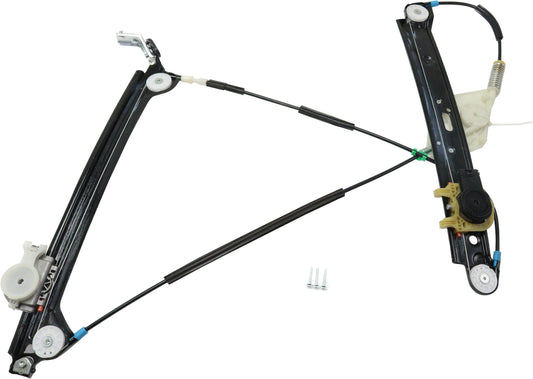 Front, Driver Side Window Regulator, Power, Base Model, 6 Cyl., 3.0L Engine