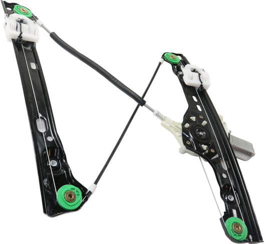 Front, Passenger Side Window Regulator, Power, Base Model