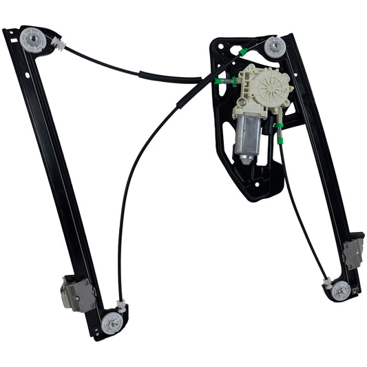 Front, Passenger Side Window Regulator, Power, Base Model