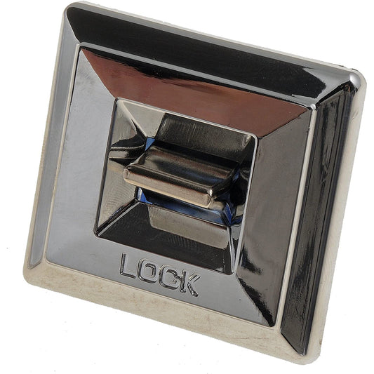 49227 Front, Driver or Passenger Side Door Lock Switch Chrome