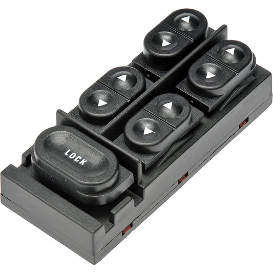 49235 Front, Driver Side Help Series Window Switch Black