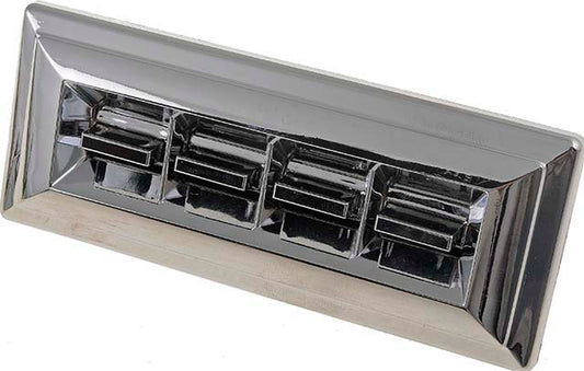 49243 Front, Driver Side Help Series Window Switch Chrome