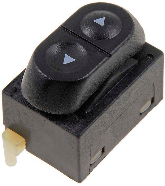 49252 Front, Passenger Side or Rear, Driver or Passenger Side Window Switch, Black
