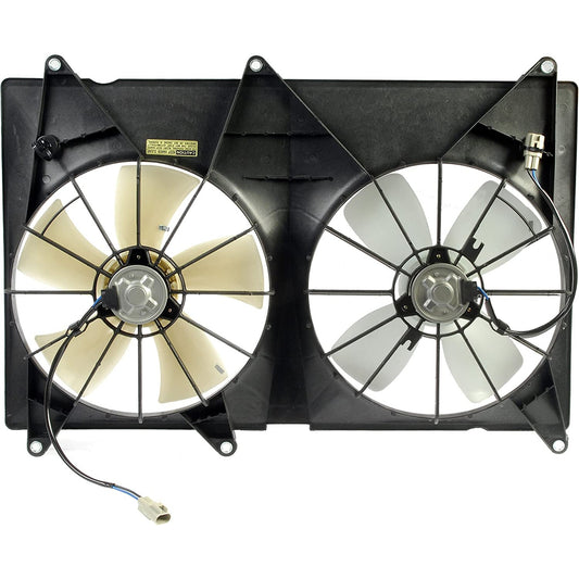 620-552 OE Solutions Series Radiator Fan 4 Cyl., 2.4L Engine Dual fan