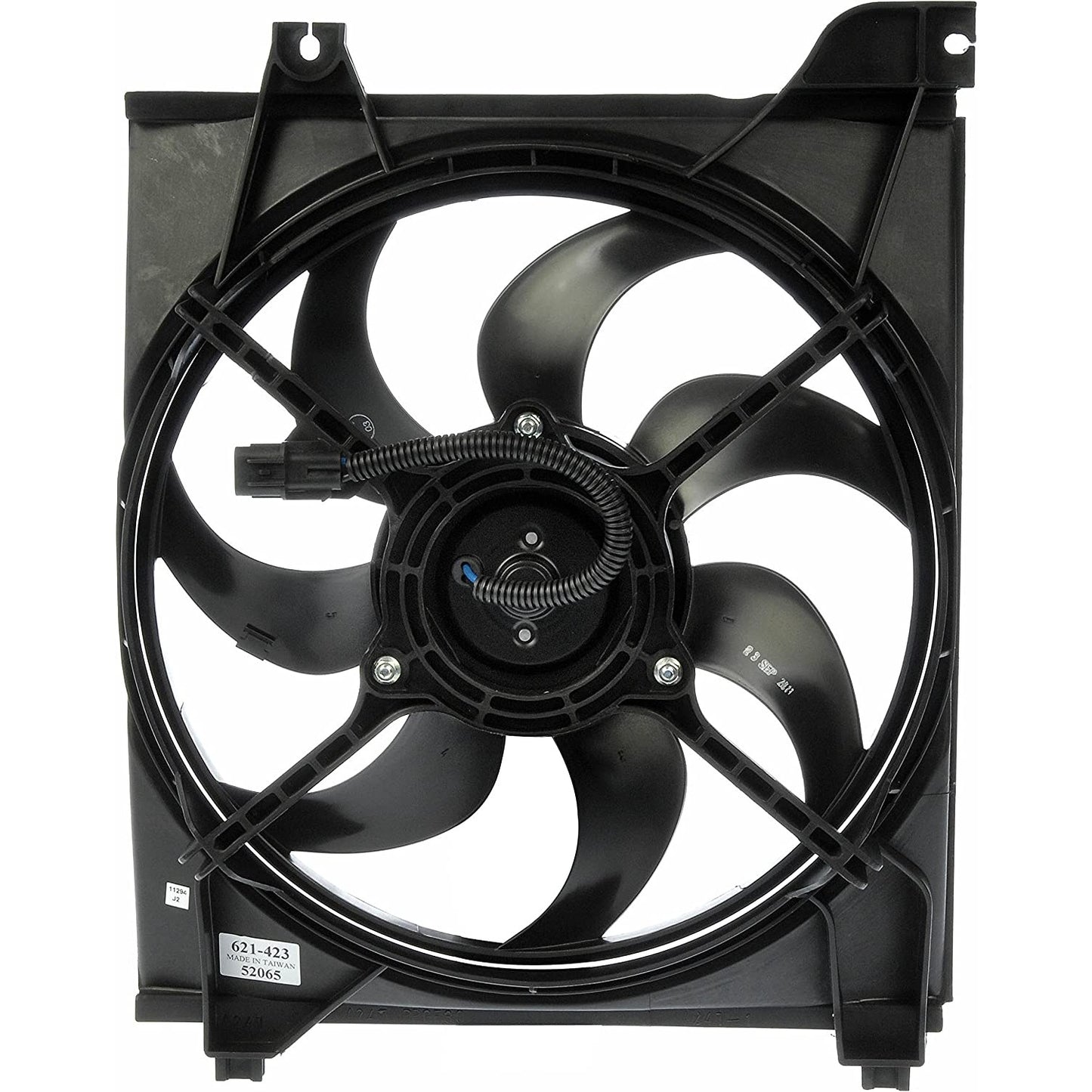 621-423 OE Solutions Series Radiator Fan 4 Cyl., 1.6L Engine Single fan